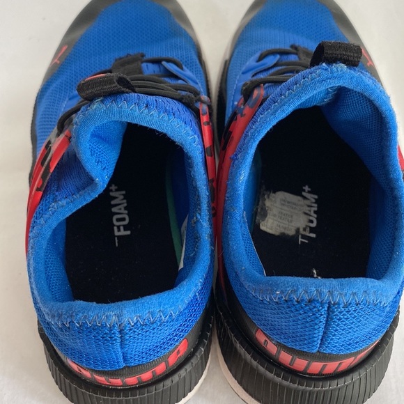 PUMA Pacer Future Splatter Kids Boy’s Blue Runner Sneakers Shoes Size 12C/17.5cm - Picture 8 of 15